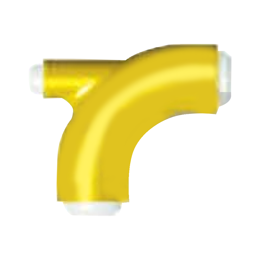 Długie kolanko 90° z wyjściem 2